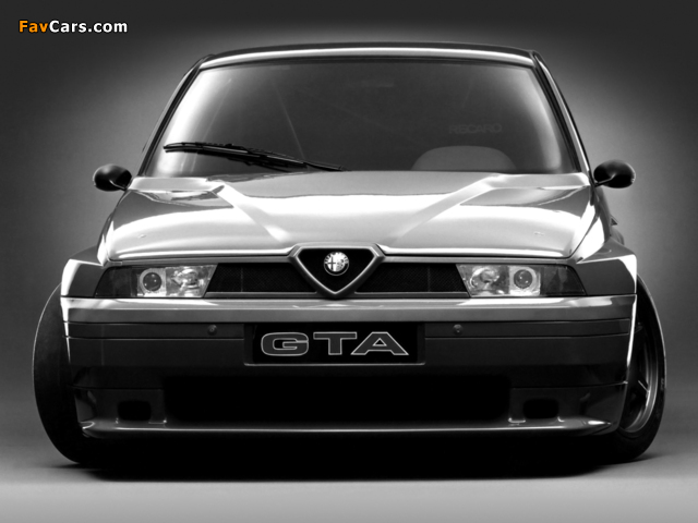 Alfa Romeo 155 GTA Concept SE053 (1992) pictures (640 x 480)