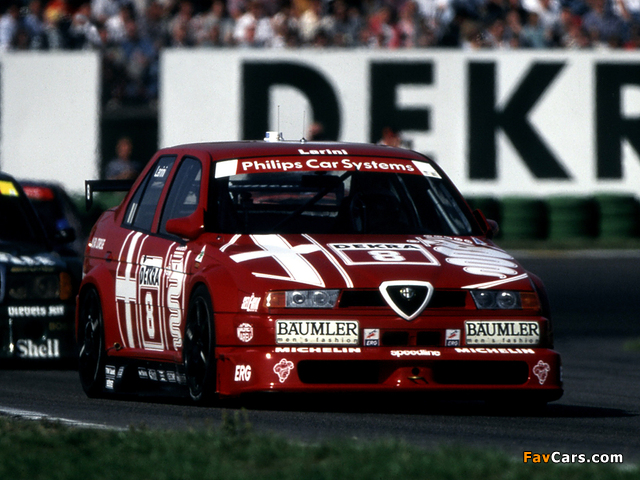 Alfa Romeo 155 2.5 V6 TI DTM SE052 (1993) images (640 x 480)