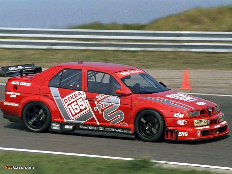 Alfa Romeo 155 2.5 V6 TI DTM SE052 (1993) images (800 x 600)