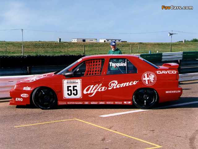 Alfa Romeo 155 2.0 TS D2 Silverstone SE058 (1994) photos (640 x 480)