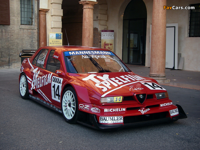 Alfa Romeo 155 2.5 V6 TI DTM SE062 (1995) images (640 x 480)