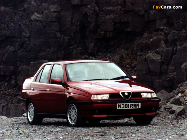 Alfa Romeo 155 UK-spec 167 (1995–1997) pictures (640 x 480)