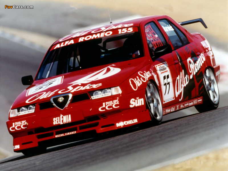 Alfa Romeo 155 2.0 TS D2 Evoluzione SE063 (1995) pictures (800 x 600)