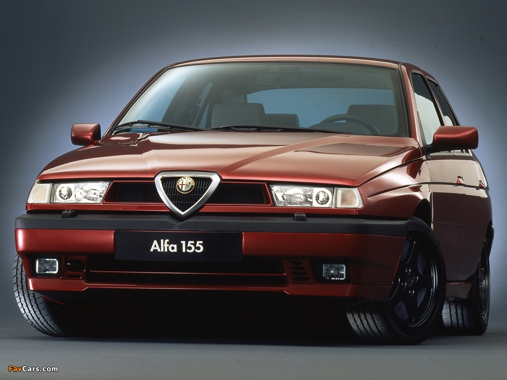 Alfa Romeo 155 2.5 V6 167 (1995–1996) wallpapers (1024 x 768)