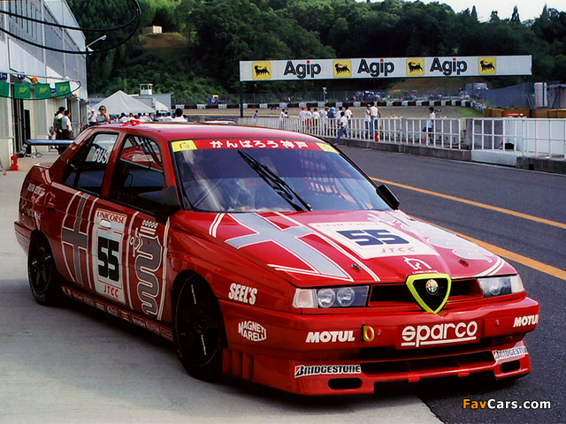 Photos of Alfa Romeo 155 2.0 TS D2 Evoluzione SE063 (1995) (640 x 480)