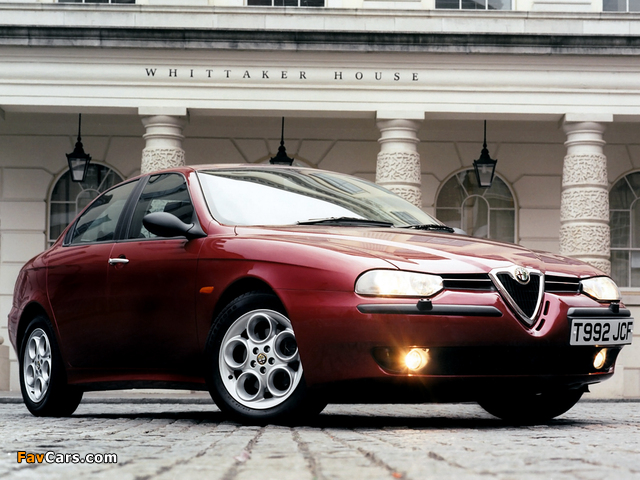 Alfa Romeo 156 UK-spec 932A (1997–2002) images (640 x 480)