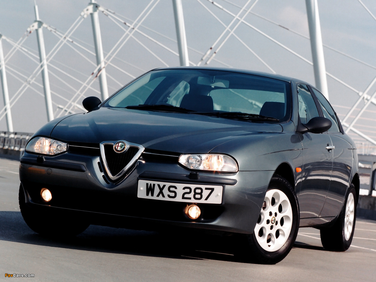 Alfa Romeo 156 UK-spec 932A (1997–2002) wallpapers (1280 x 960)