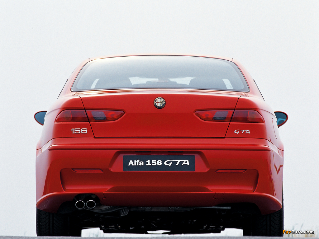 Alfa Romeo 156 GTA 932A (2002–2005) images (1024 x 768)