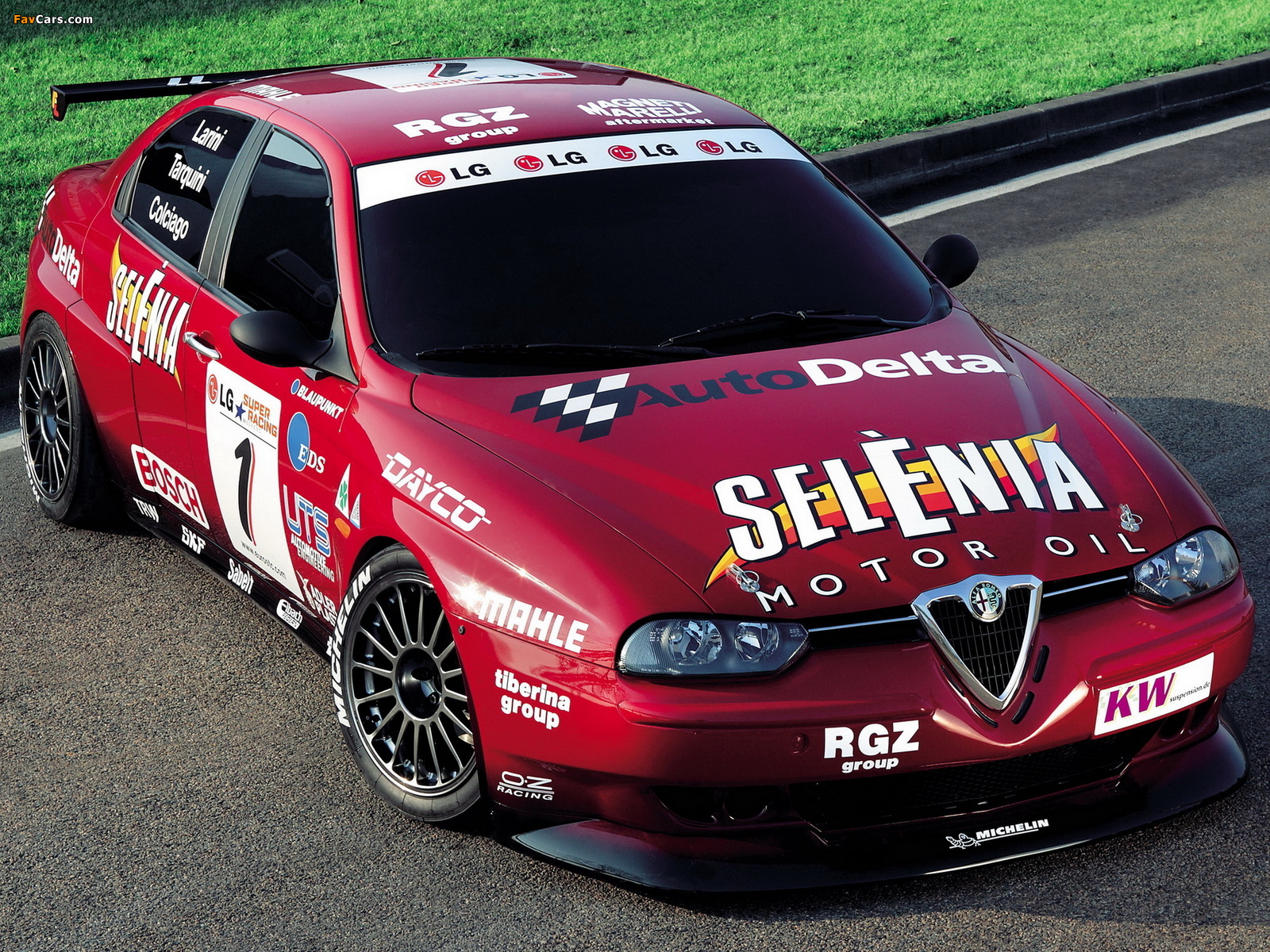Alfa Romeo 156 GTA Super 2000 SE090 (2002–2003) images (1600 x 1200)