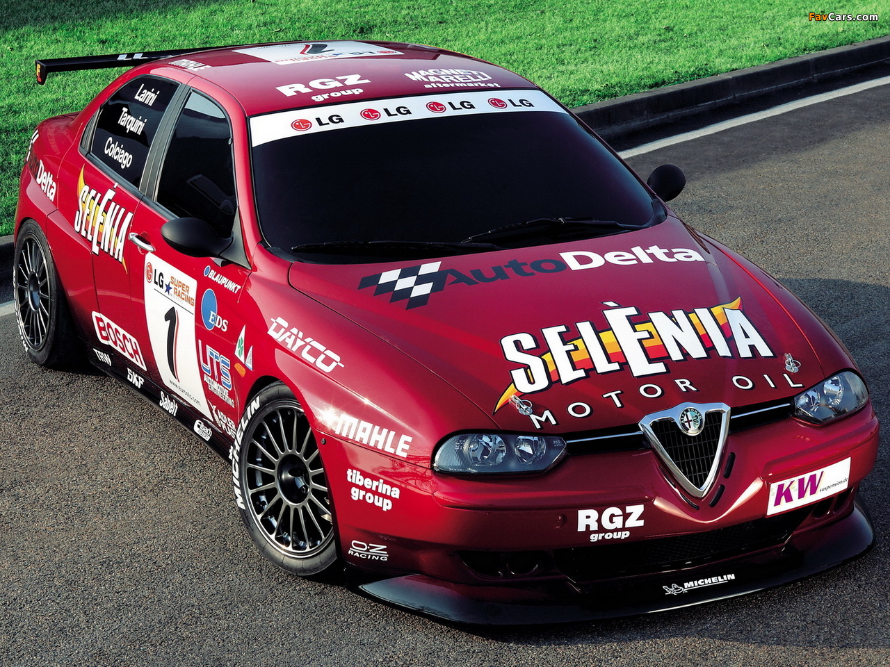 Alfa Romeo 156 GTA Super 2000 SE090 (2002–2003) images (1280 x 960)