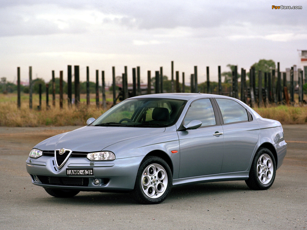Alfa Romeo 156 AU-spec 932A (2002–2003) images (1024 x 768)