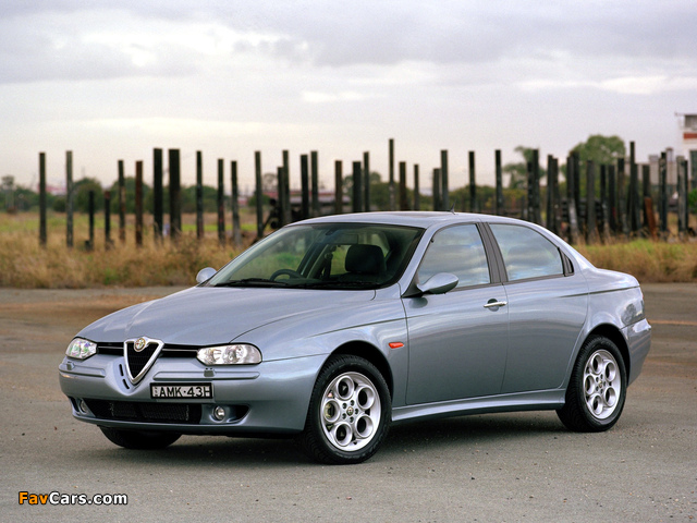 Alfa Romeo 156 AU-spec 932A (2002–2003) images (640 x 480)