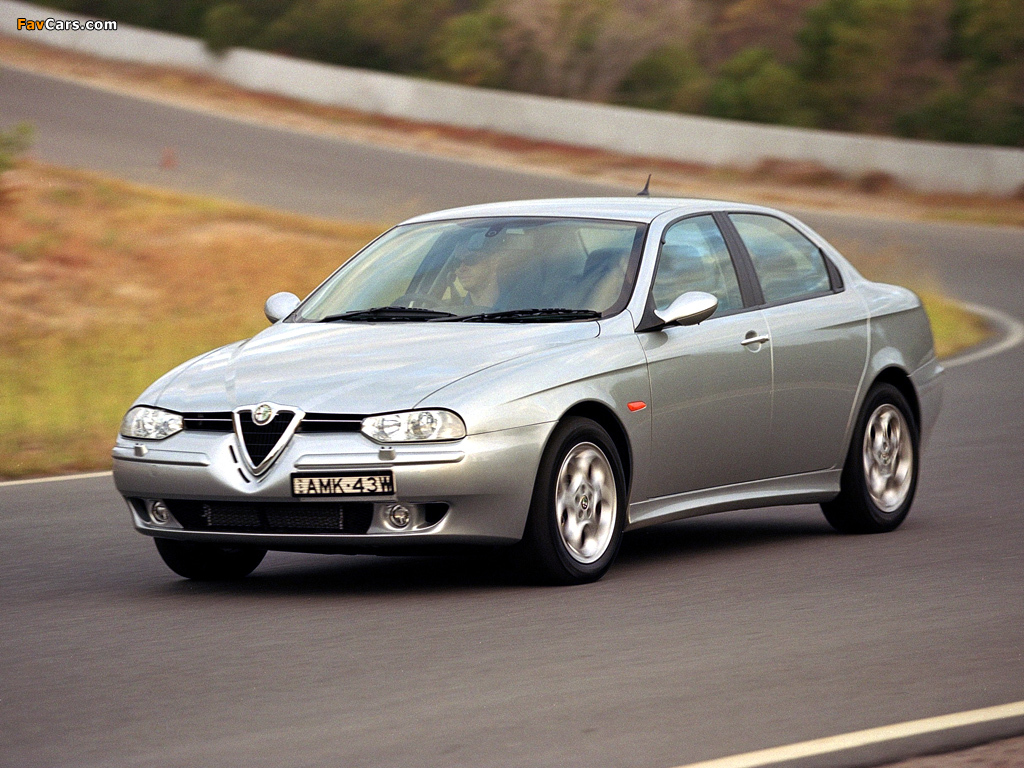 Alfa Romeo 156 AU-spec 932A (2002–2003) images (1024 x 768)