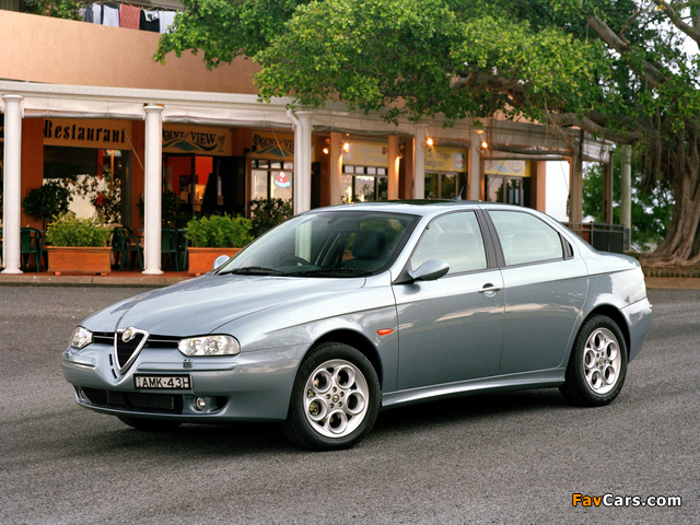 Alfa Romeo 156 AU-spec 932A (2002–2003) photos (640 x 480)