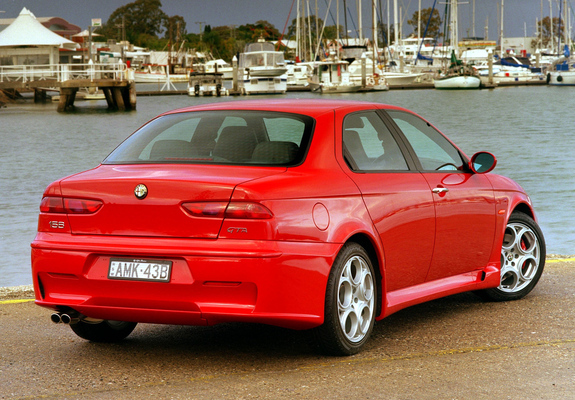 Alfa Romeo 156 GTA AU-spec 932A (2002–2003) photos
