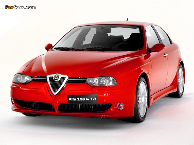 Alfa Romeo 156 GTA 932A (2002–2005) pictures (640 x 480)