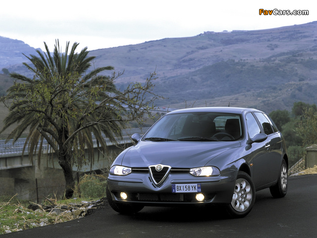Alfa Romeo 156 Sportwagon 932B (2002–2003) pictures (640 x 480)