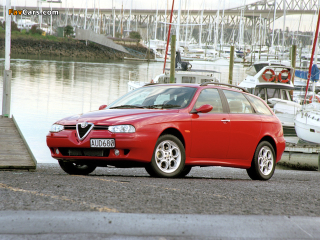 Alfa Romeo 156 Sportwagon AU-spec 932B (2002–2003) pictures (640 x 480)
