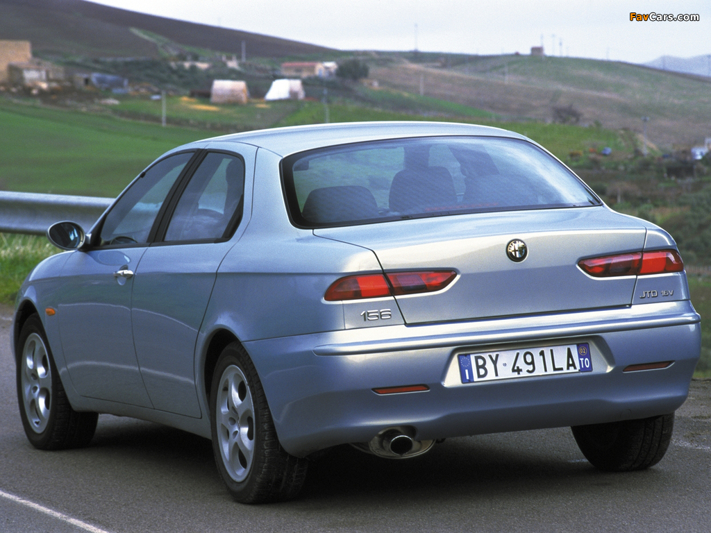 Alfa Romeo 156 932A (2002–2003) pictures (1024 x 768)