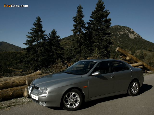 Alfa Romeo 156 932A (2002–2003) pictures (640 x 480)