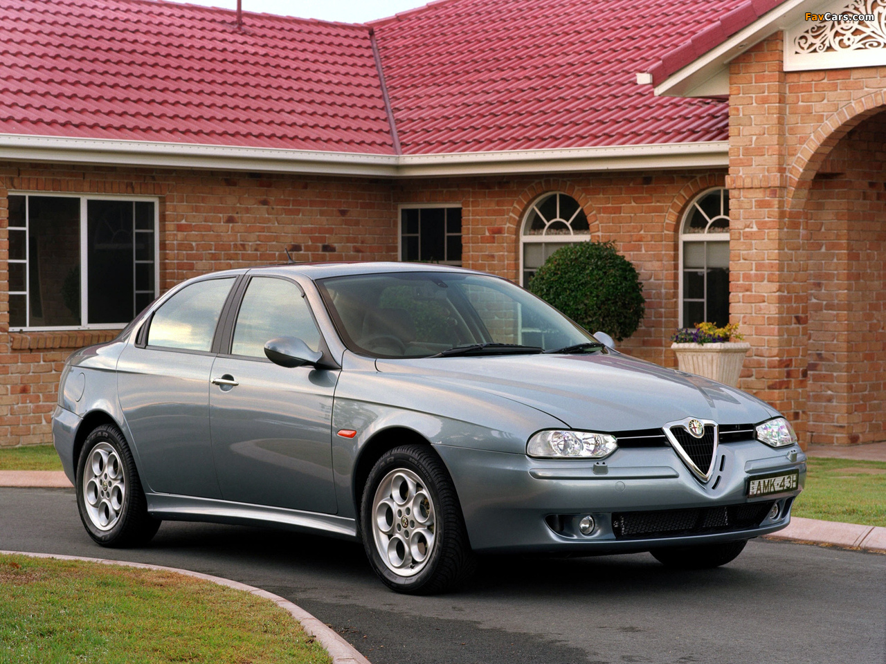 Alfa Romeo 156 AU-spec 932A (2002–2003) pictures (1280 x 960)