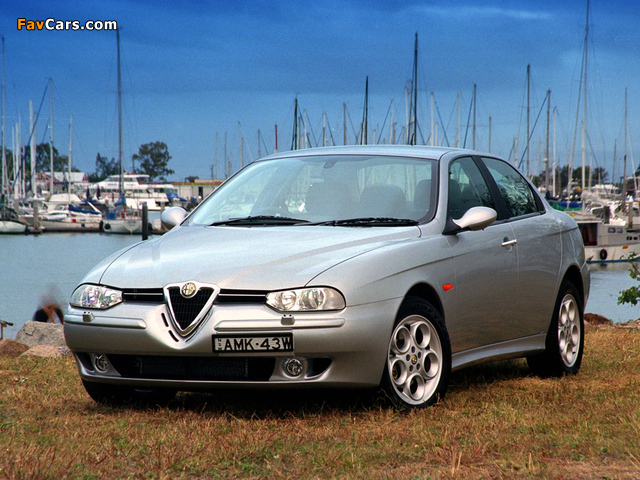 Alfa Romeo 156 AU-spec 932A (2002–2003) pictures (640 x 480)