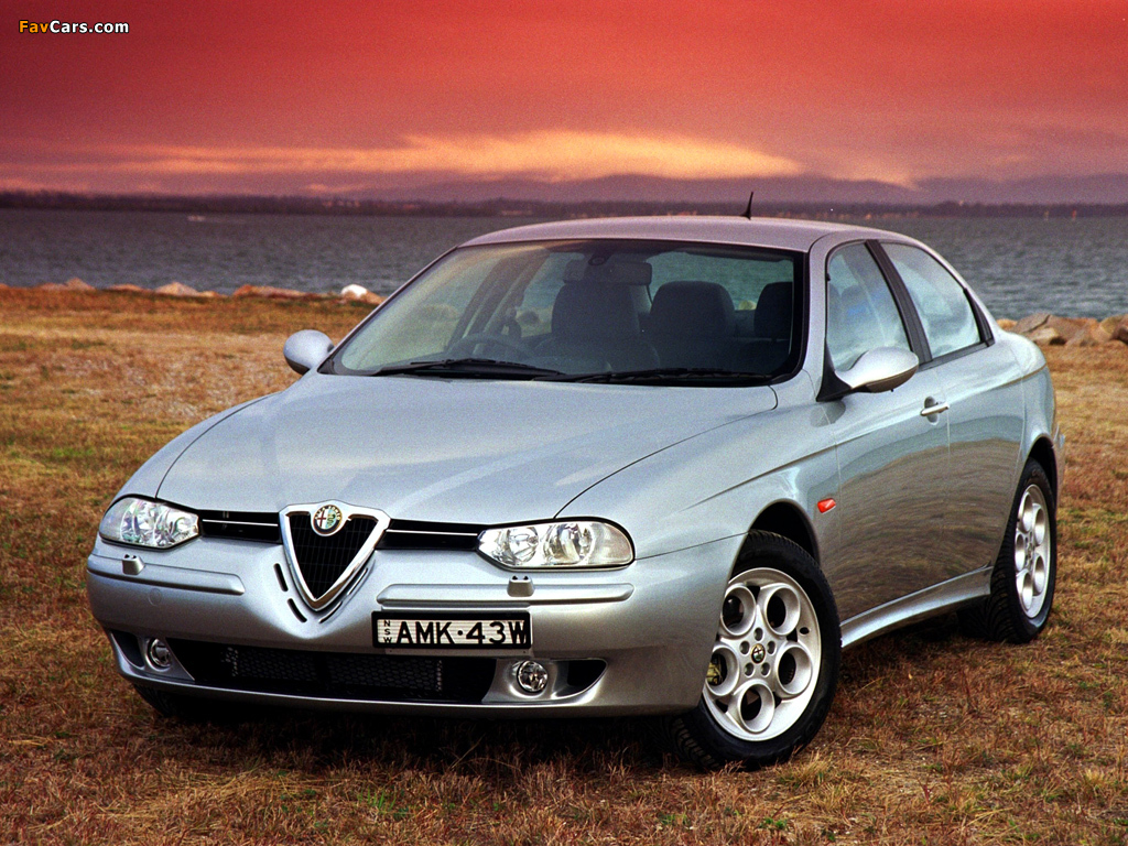 Alfa Romeo 156 AU-spec 932A (2002–2003) pictures (1024 x 768)