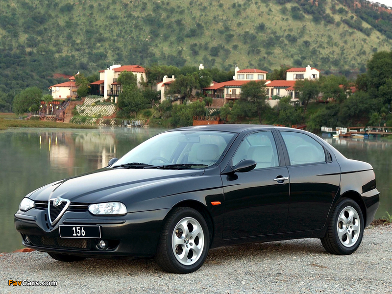 Alfa Romeo 156 ZA-spec 932A (2002–2003) pictures (800 x 600)