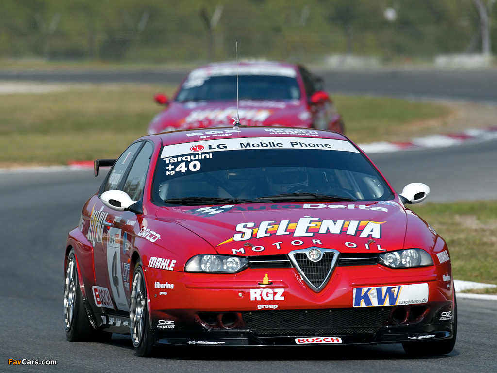 Alfa Romeo 156 GTA Super 2000 SE090 (2002–2003) wallpapers (1024 x 768)