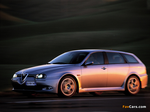 Alfa Romeo 156 Sportwagon GTA 932B (2002–2005) wallpapers (640 x 480)