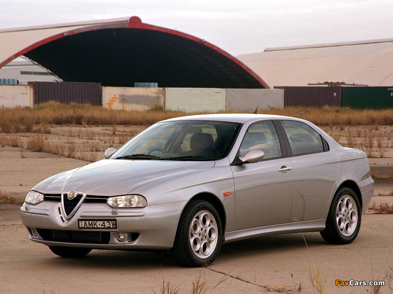 Alfa Romeo 156 AU-spec 932A (2002–2003) wallpapers (800 x 600)