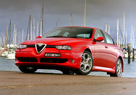 Alfa Romeo 156 GTA AU-spec 932A (2002–2003) wallpapers