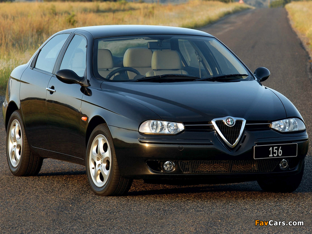 Alfa Romeo 156 ZA-spec 932A (2002–2003) wallpapers (640 x 480)