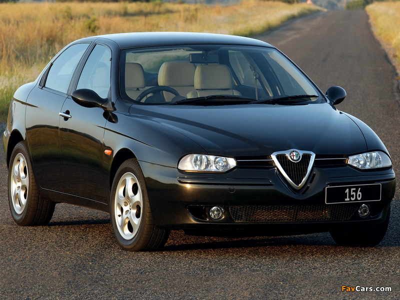 Alfa Romeo 156 ZA-spec 932A (2002–2003) wallpapers (800 x 600)