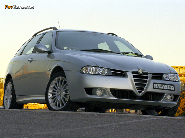 Alfa Romeo 156 Sportwagon AU-spec 932B (2003–2005) images (640 x 480)