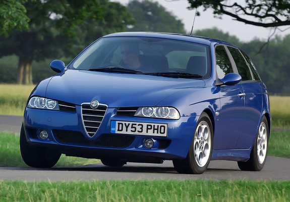 Alfa Romeo 156 Sportwagon UK-spec 932B (2003–2005) photos