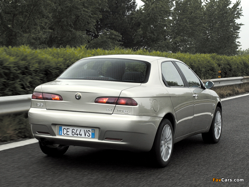 Alfa Romeo 156 932A (2003–2005) photos (800 x 600)