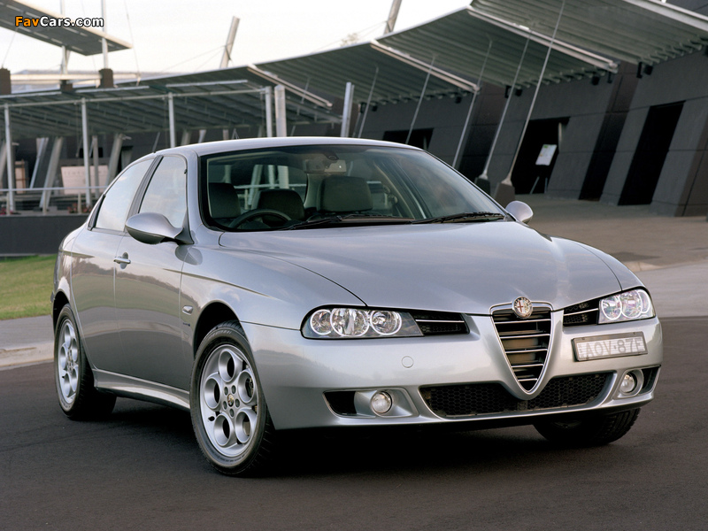 Alfa Romeo 156 2.5 V6 AU-spec 932A (2003–2005) pictures (800 x 600)