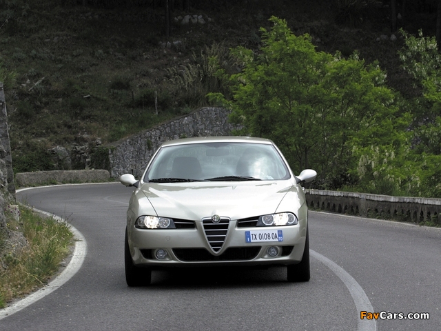 Alfa Romeo 156 932A (2003–2005) wallpapers (640 x 480)