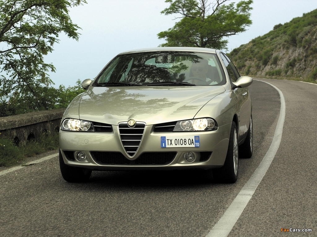 Alfa Romeo 156 932A (2003–2005) wallpapers (1024 x 768)