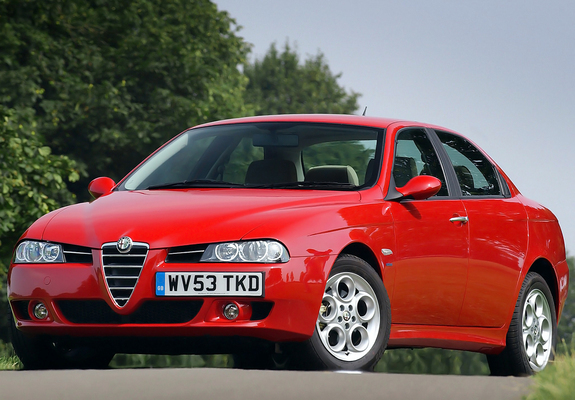 Alfa Romeo 156 UK-spec 932A (2003–2005) wallpapers