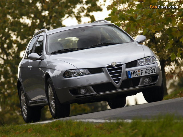 Alfa Romeo 156 Crosswagon Q4 932B (2004–2007) images (640 x 480)