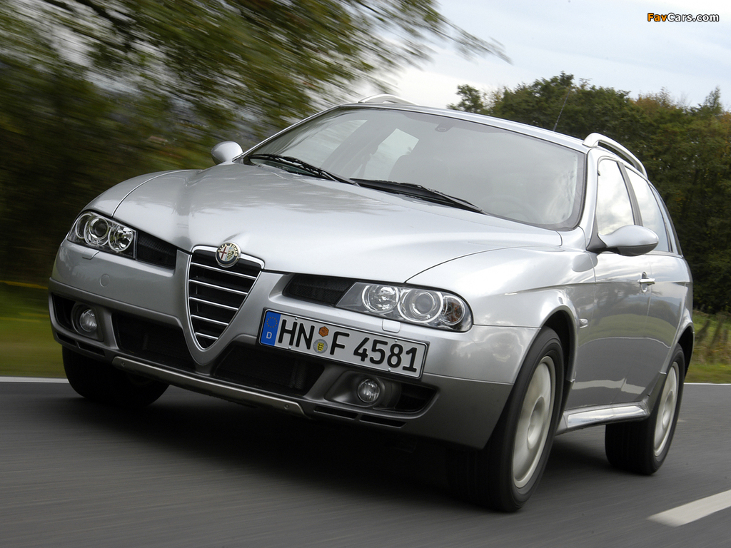 Alfa Romeo 156 Crosswagon Q4 932B (2004–2007) images (1024 x 768)