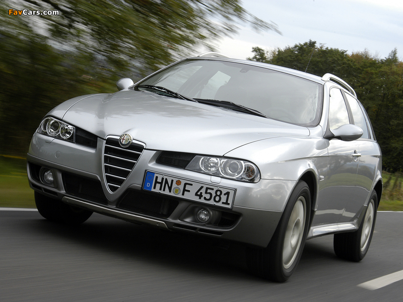 Alfa Romeo 156 Crosswagon Q4 932B (2004–2007) images (800 x 600)