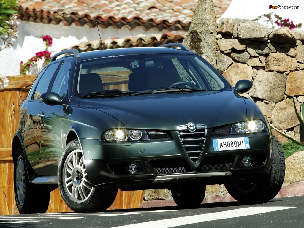 Alfa Romeo 156 Crosswagon Q4 932B (2004–2007) photos (1024 x 768)