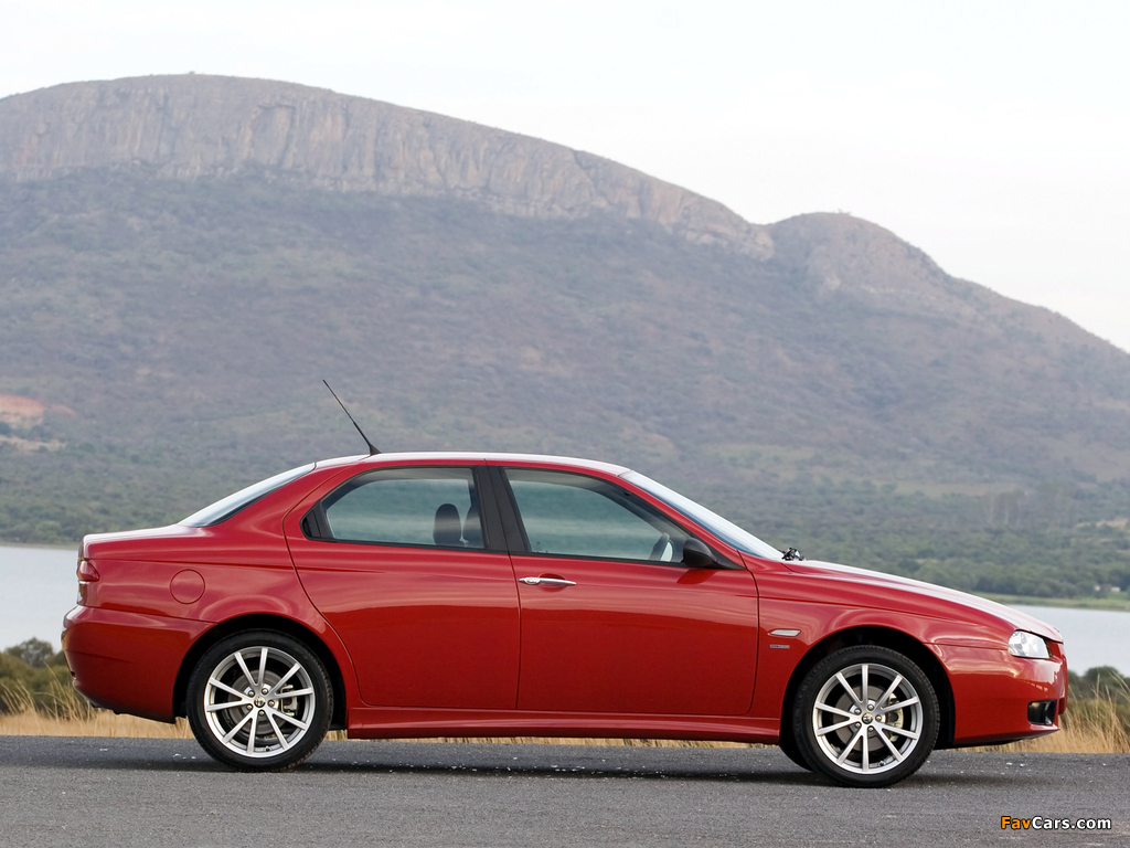 Alfa Romeo 156 Ti ZA-spec 932A (2004–2005) photos (1024 x 768)