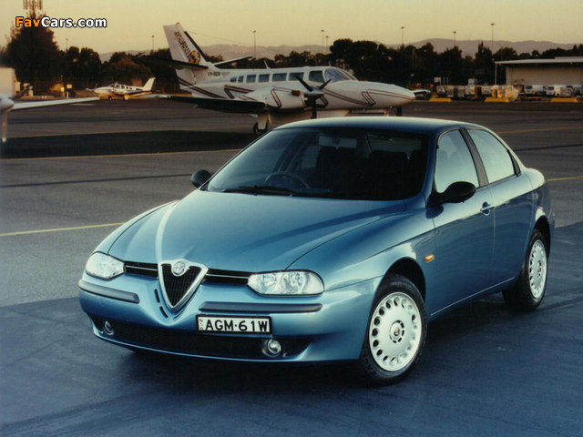 Alfa Romeo 156 AU-spec 932A (1999–2002) images (640 x 480)
