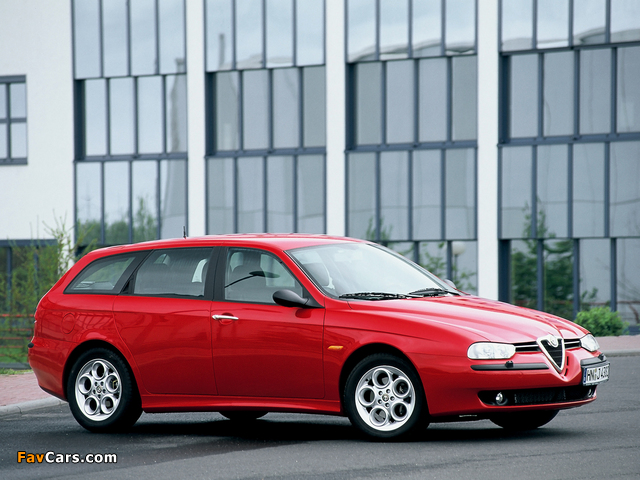 Alfa Romeo 156 Sportwagon 932B (2000–2002) images (640 x 480)