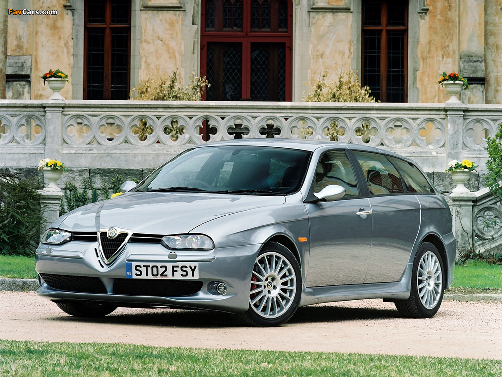 Alfa Romeo 156 Sportwagon GTA UK-spec 932B (2002–2005) images (1024 x 768)