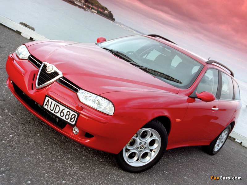 Images of Alfa Romeo 156 Sportwagon AU-spec 932B (2002–2003) (800 x 600)